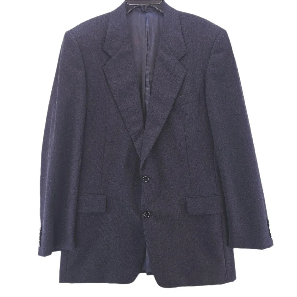 Hickey‎ Freeman Blazer Mens 41 Long Wool Cashmere Boardroom Made USA Dillard's